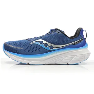 Running Shoes Website Saucony Guide 17 Men's Wide Fit Running Shoe - Navy/Cobalt