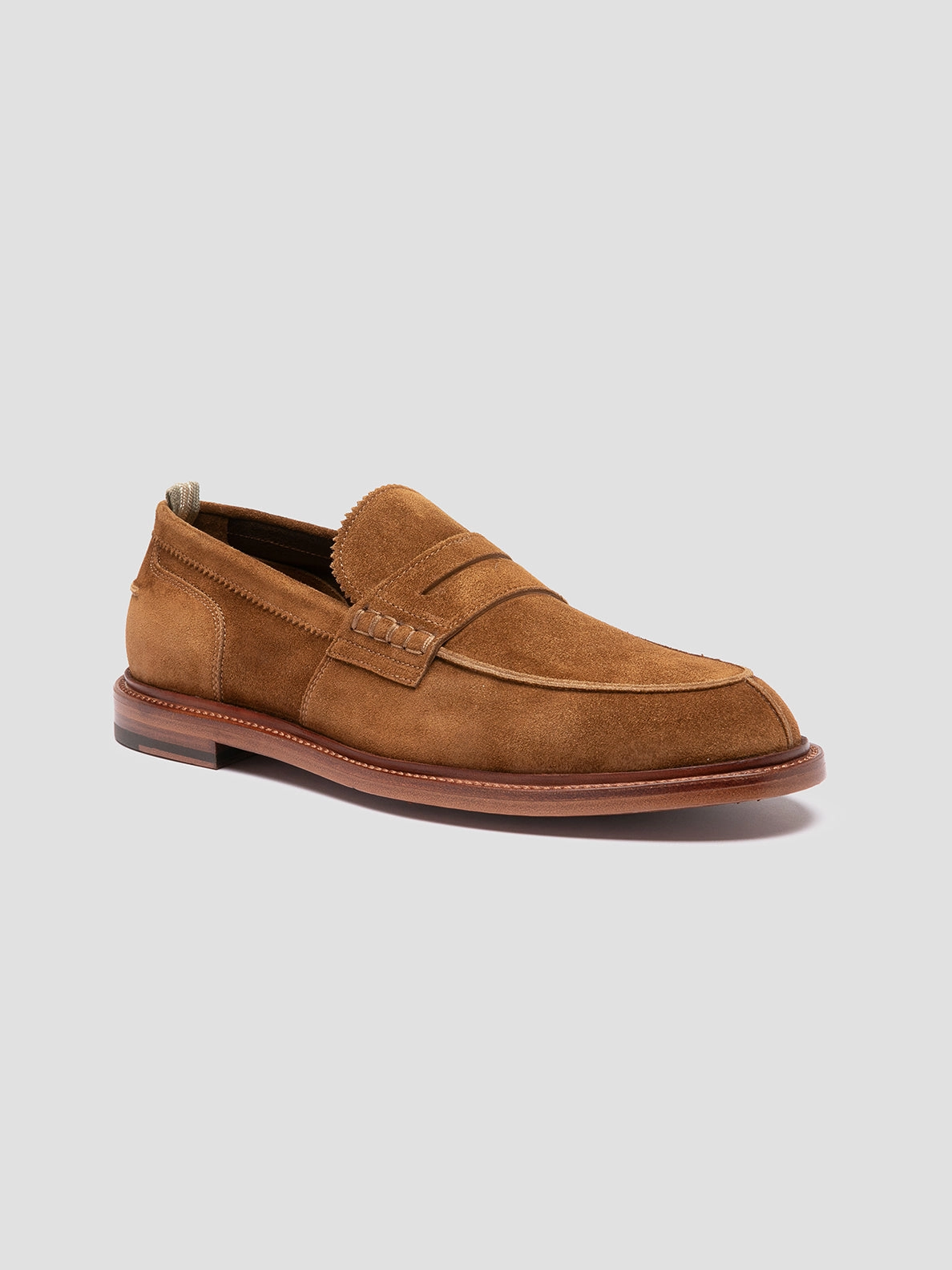 Alden Suede Loafers SAX 001 - Brown Suede Penny Loafers