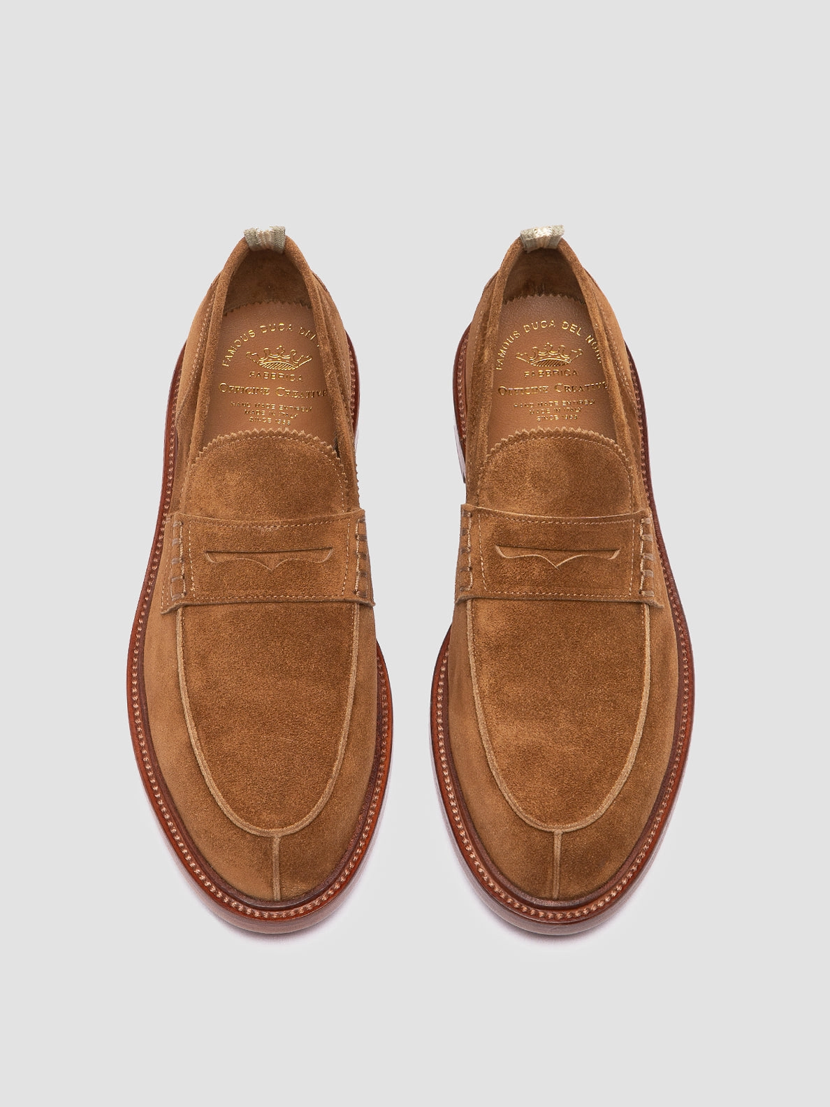 Loafers Sandro SAX 001 - Brown Suede Penny Loafers