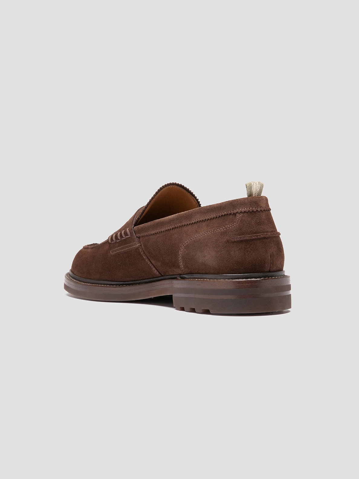 Alerai Loafers SAX FLEXI 001 - Brown Suede Penny Loafers