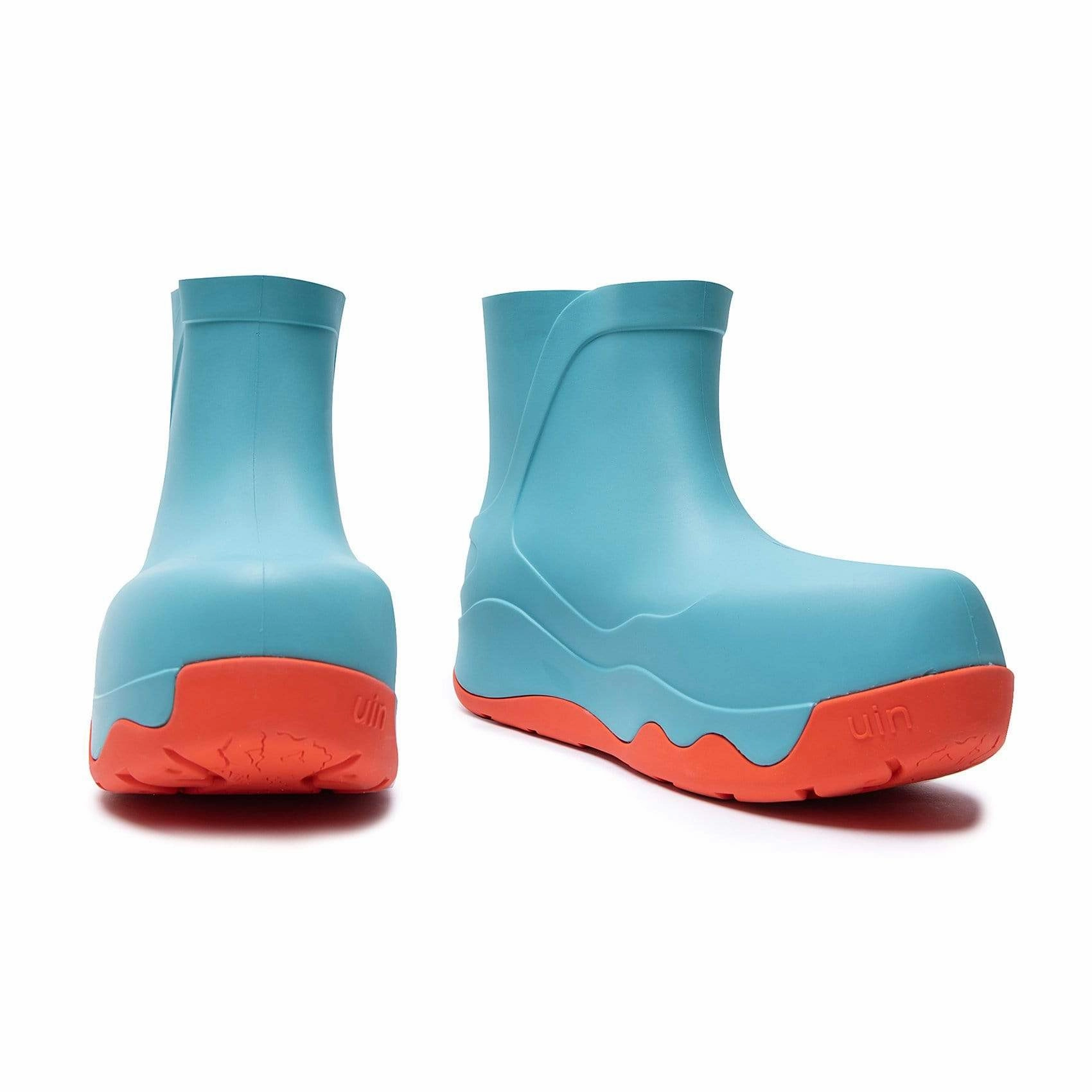 Saxe Blue Navarra Boots Women Rubber Boots