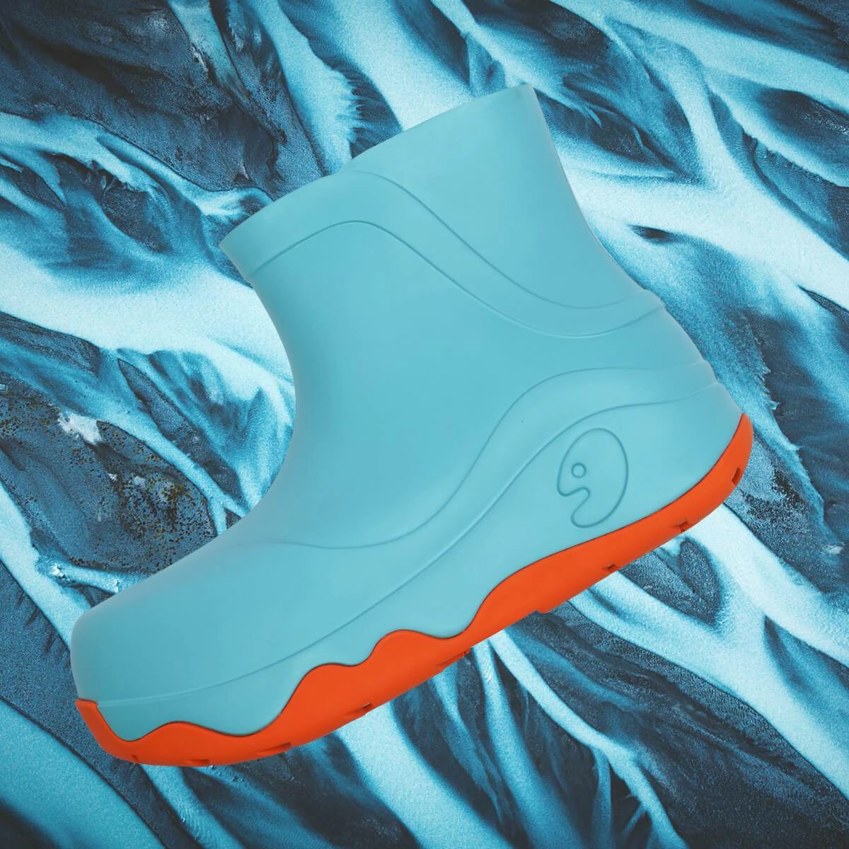 Kangaroo Hide Boots Saxe Blue Navarra Boots Women