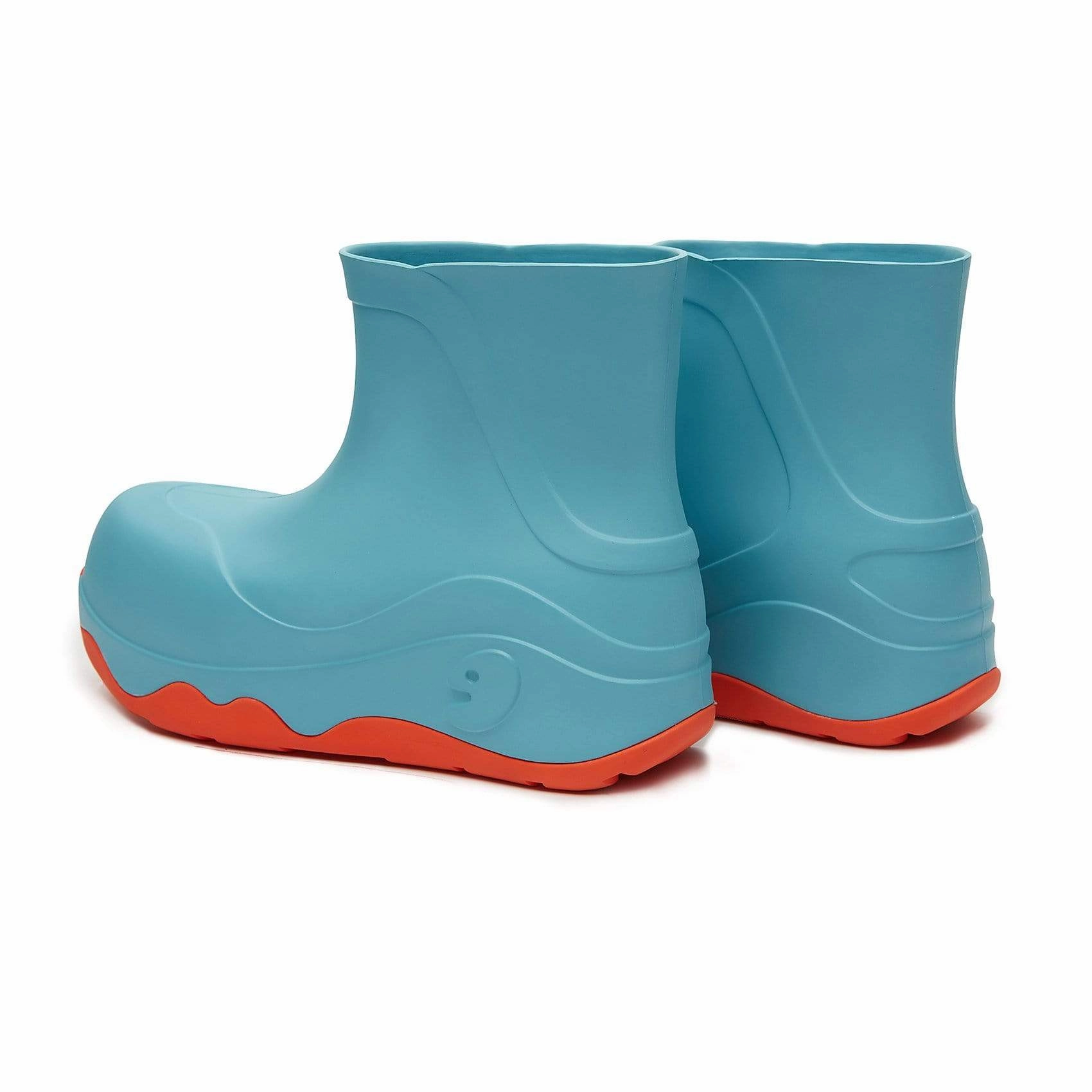 Knee High Boots Lug Sole Saxe Blue Navarra Boots Women