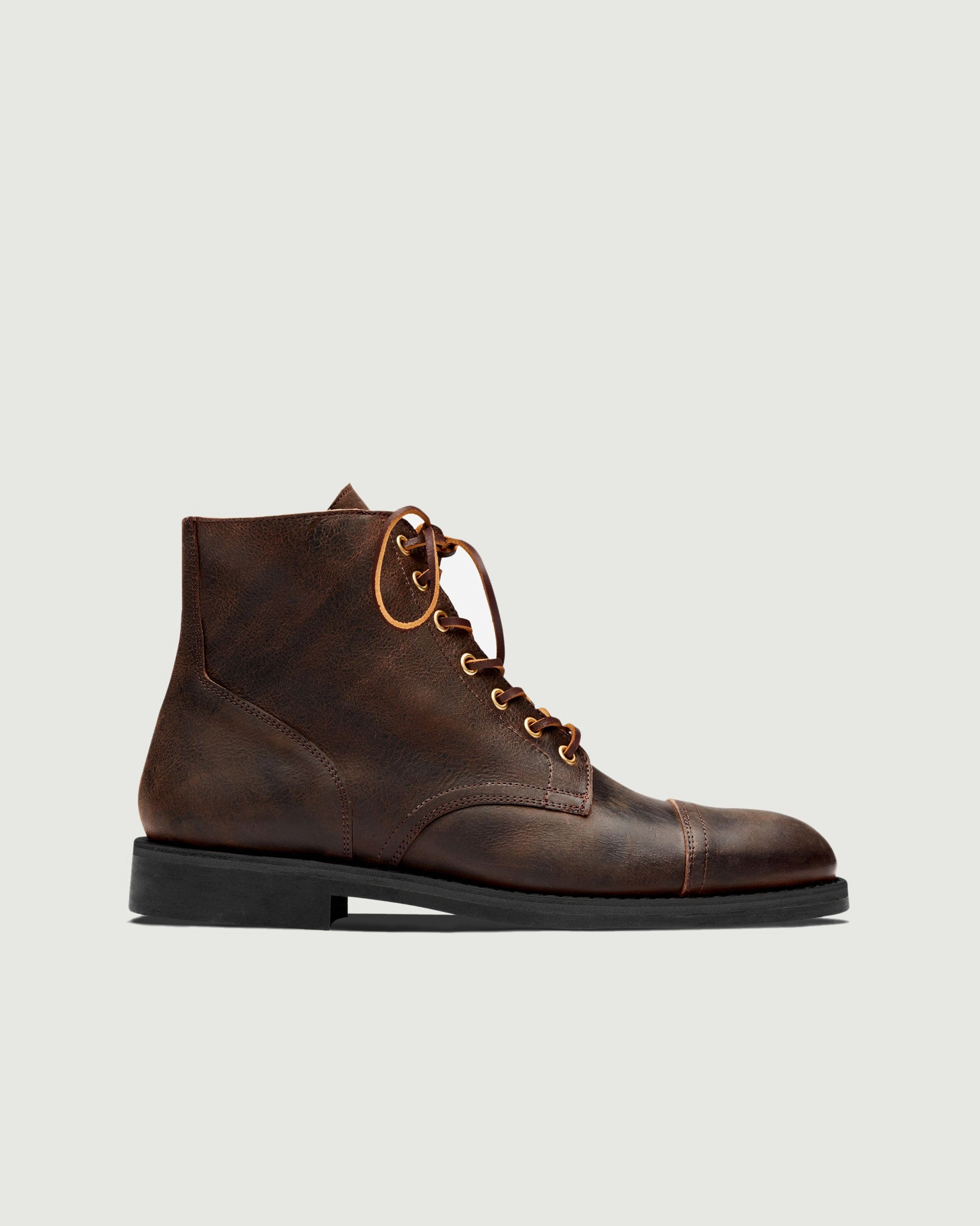 Roxa Ski Boots SB 1 | Hickory Waxed Kudu