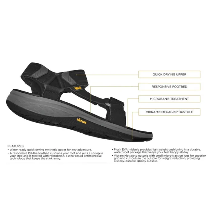 Sandals Check In Teva Men's Strata Universal Black