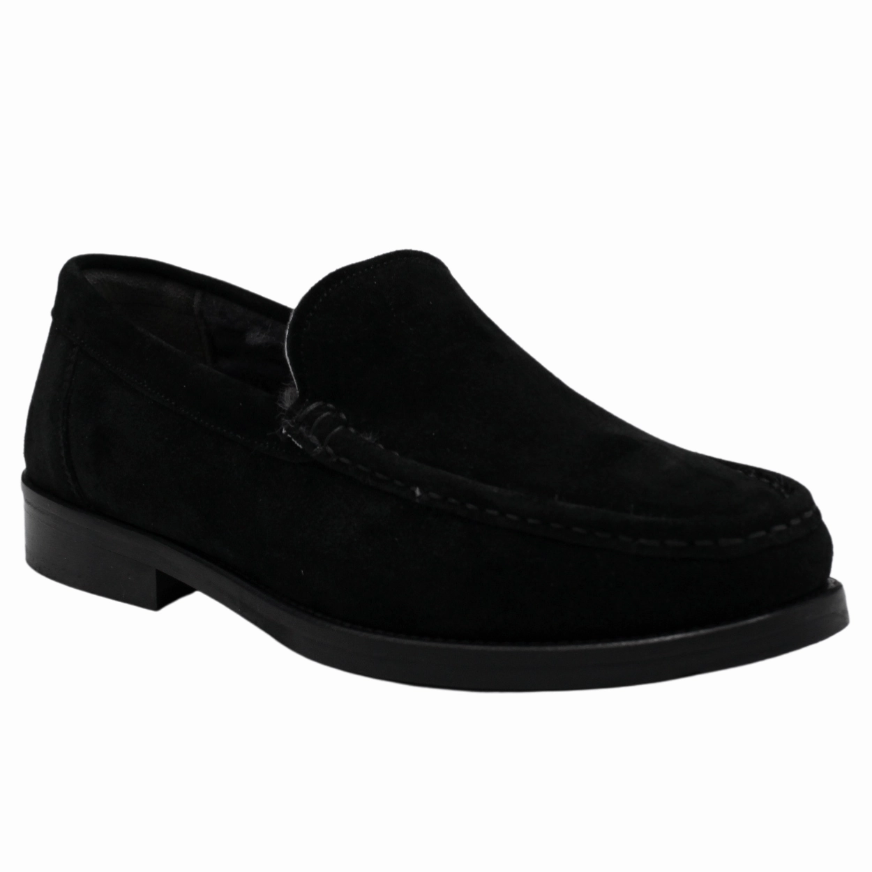 OX03 Shearling Loafer White Oxford Shoes