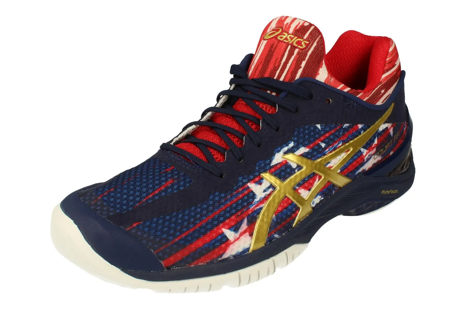 Asics Court Ff L.E. Nyc Mens Tennis Shoes E714N Sneakers Trainers 4994 Asics Gt 1000 5 Running Shoe