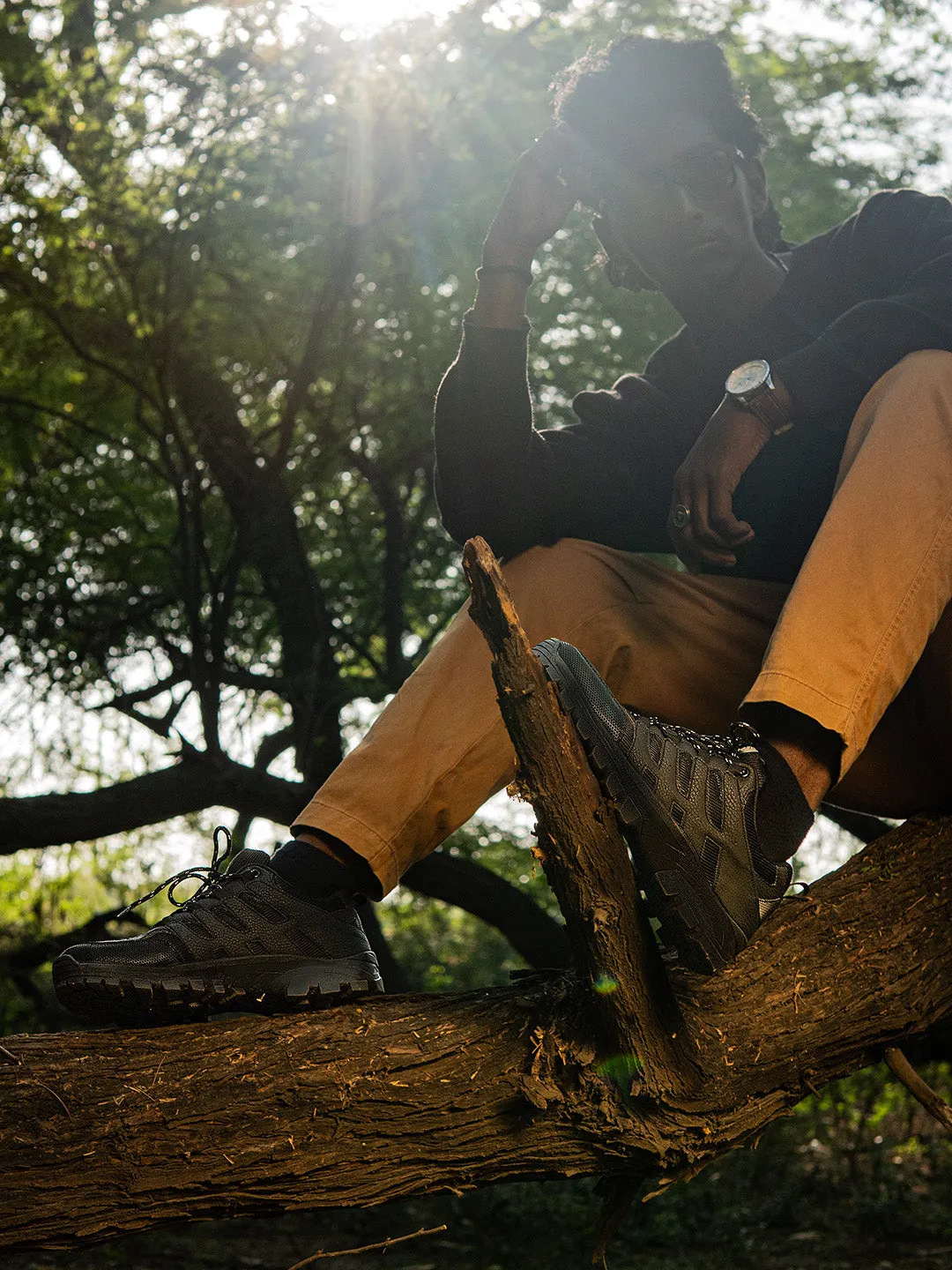 Snow Boots Sale Bacca Bucci EverTrek Outdoor Hiking Boots-All-Terrain Grip