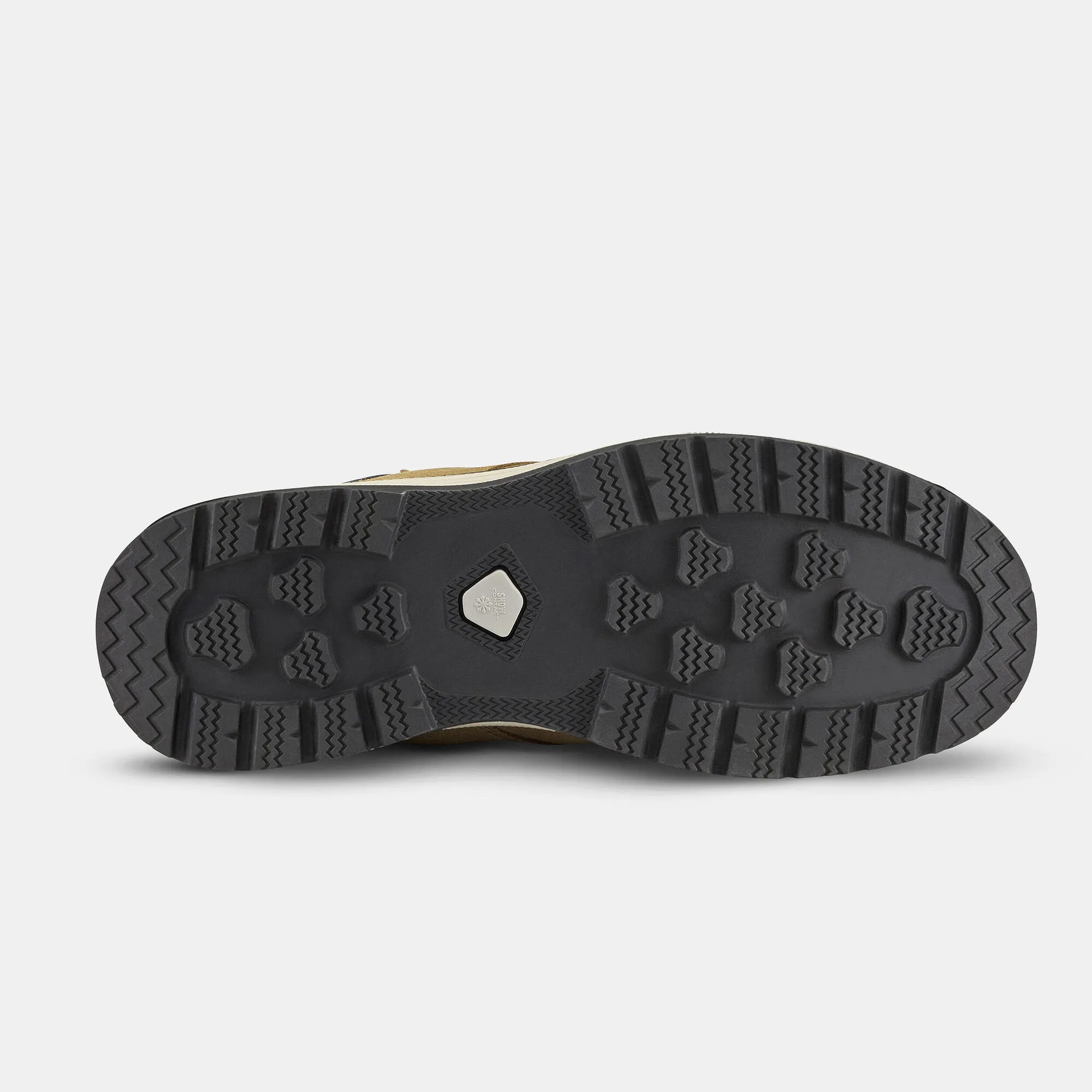 Hiking Shoes Washington Dc Quechua Men's NH500 Warm Waterproof High Leather Hiking Boots