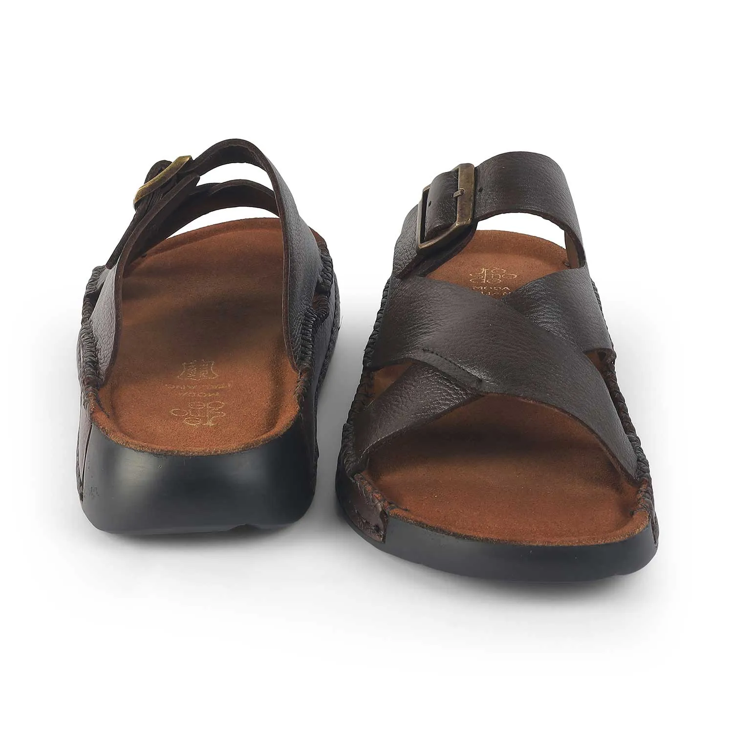 Tresmode Vagri Brown Men's Sandals Great Sandals Summer