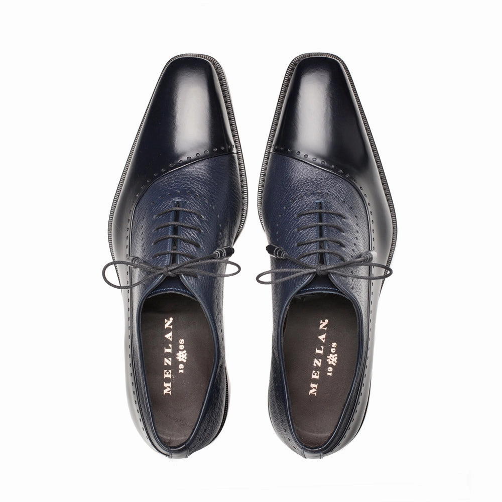 POSTDAM Platform Leather Oxfords