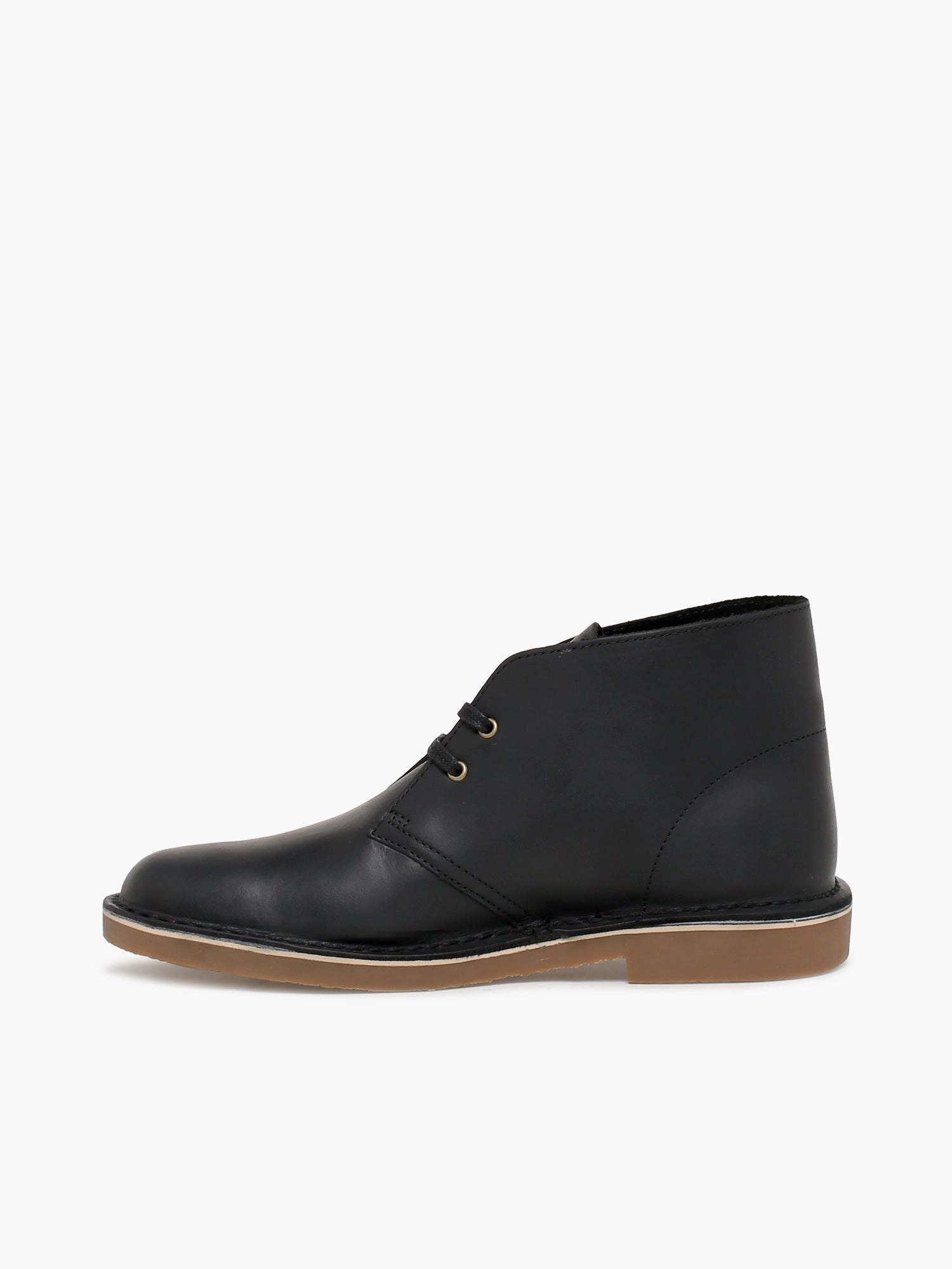 Buffalo Platform Boots Shepton Black Leather