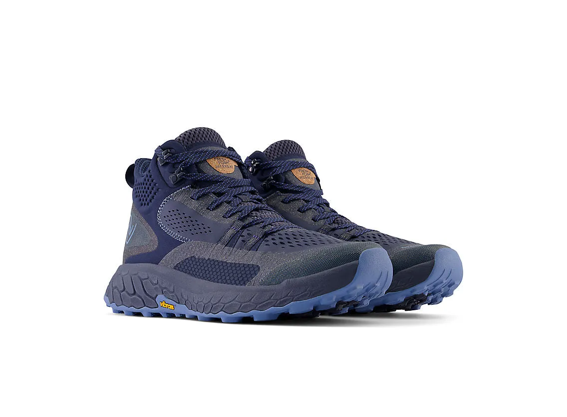 Backpacking With Trail Running Shoes New Balance | Fresh Foam X Hierro Mid GTX | Men's | Vintage Indigo