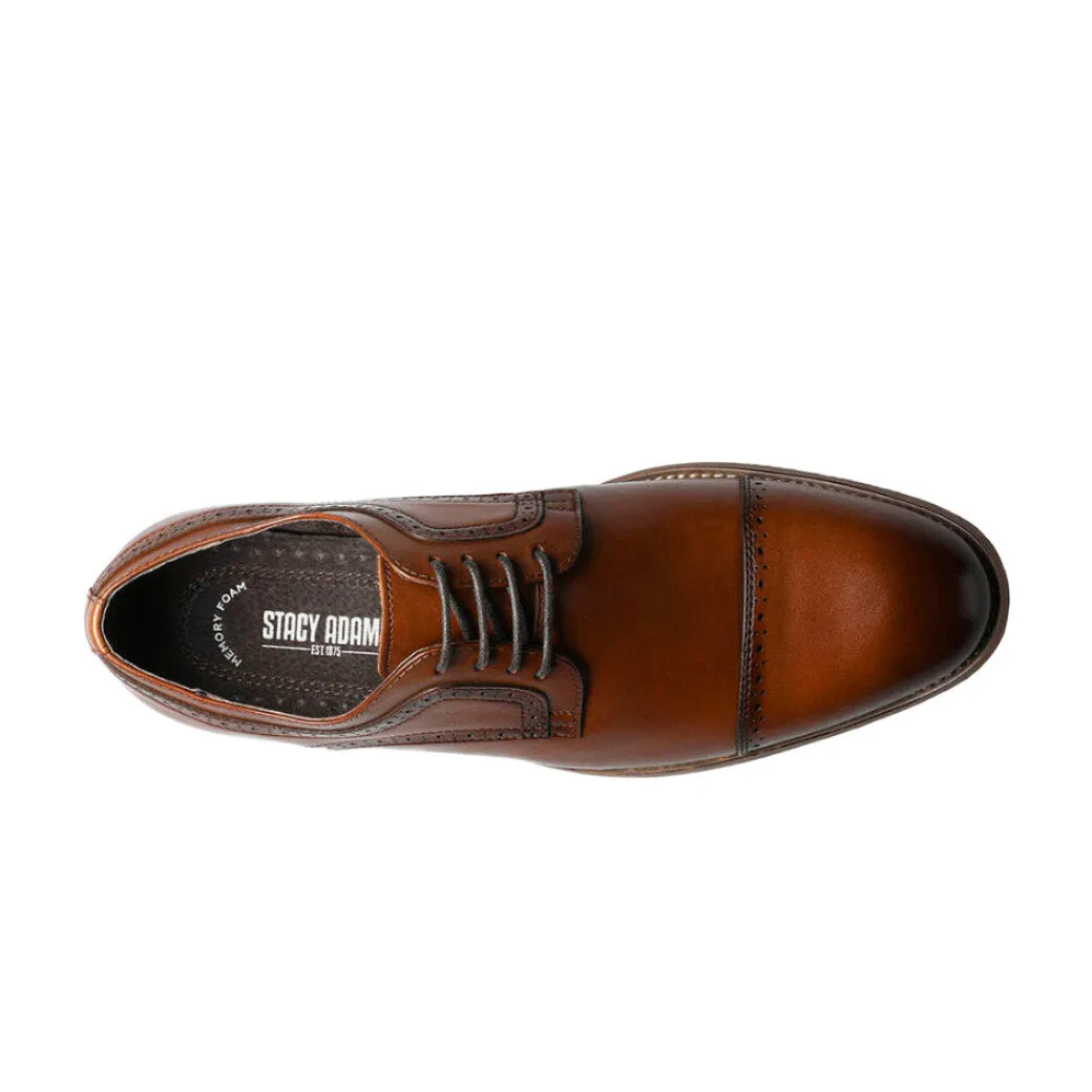 Stacy Adams Men's Dickinson Oxfords - Cognac Zapatos Casuales Oxford Hombre