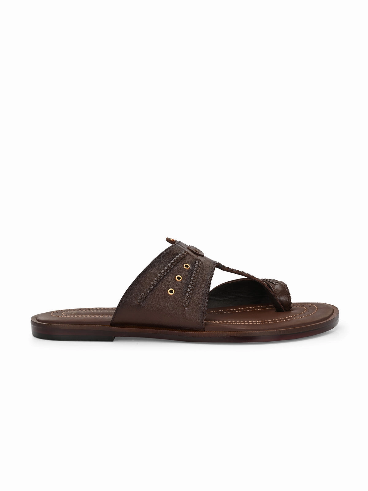 Royce Leather Kohlapuri Chappals Slip In Slippers