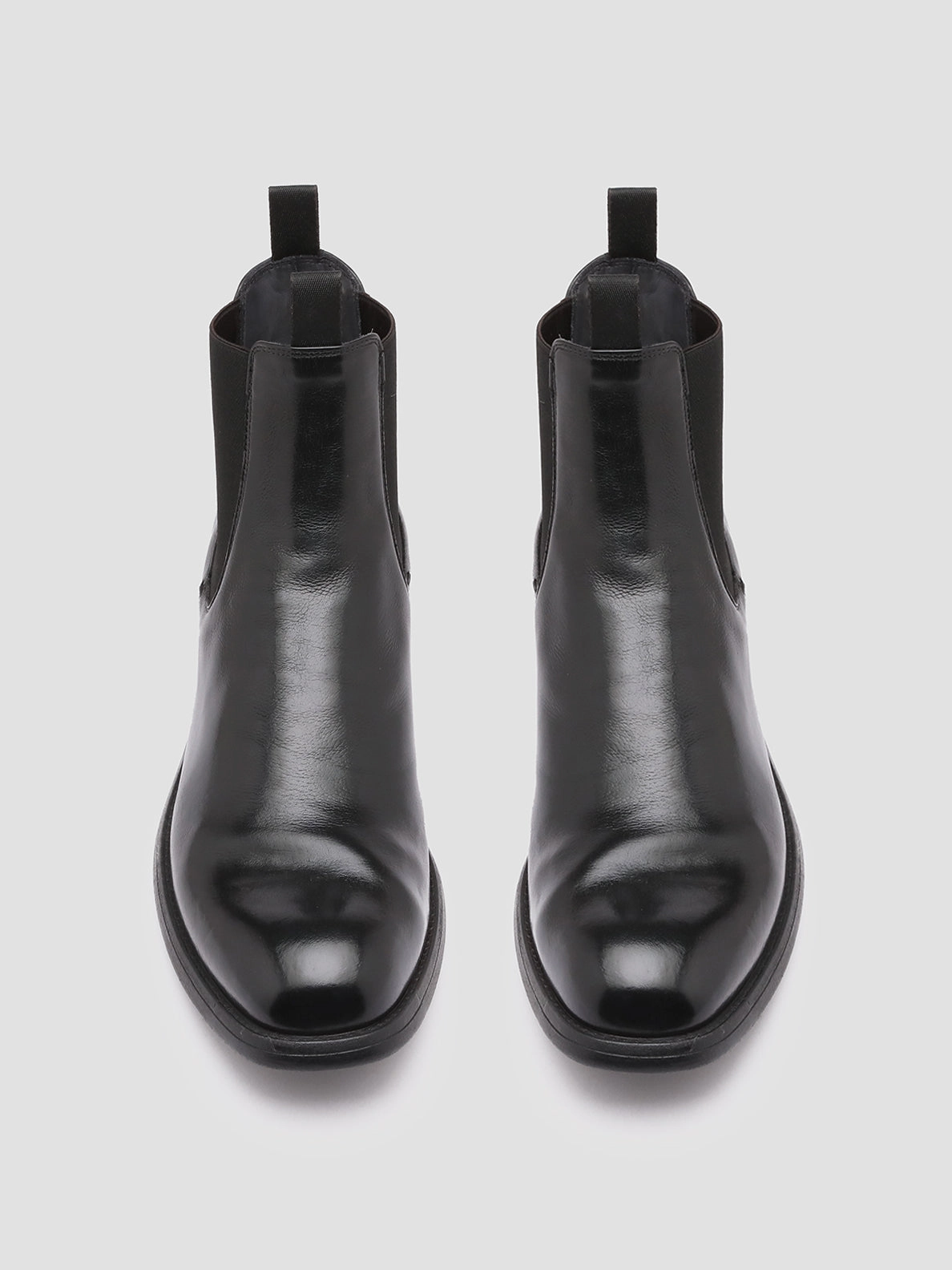 Cowboy Boots At A Wedding CHRONICLE 002 - Black Leather Chelsea Boots