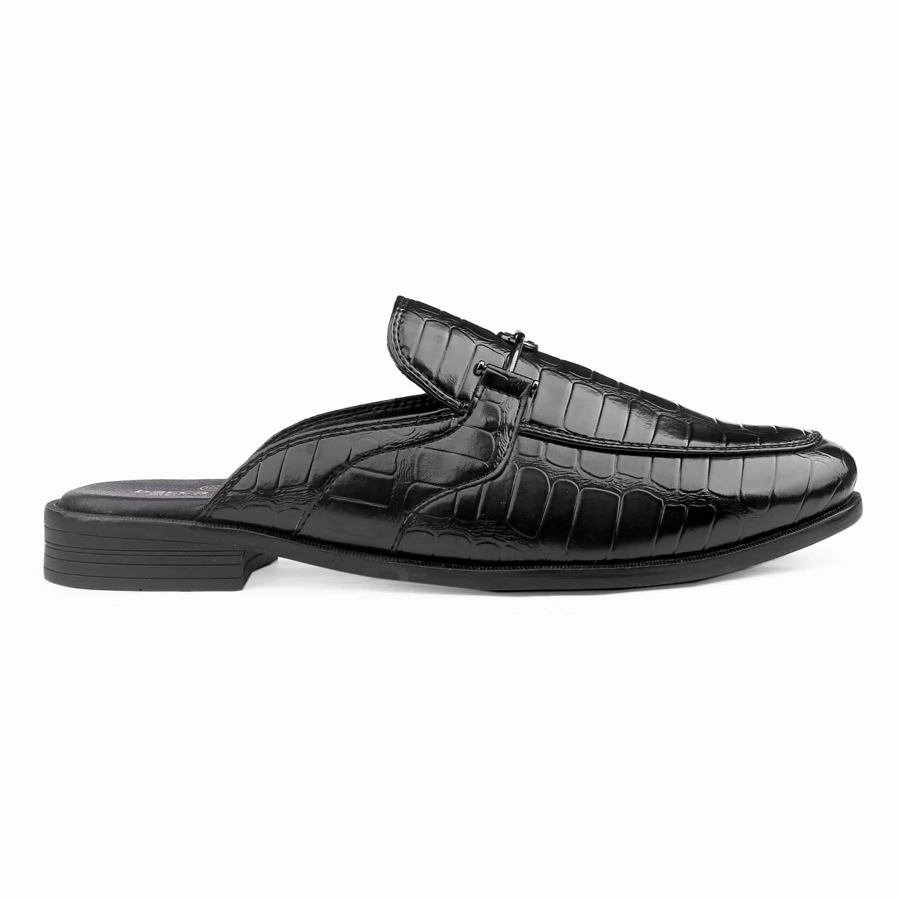 Stories Loafers Bacca Bucci Men's NOVA Mules Clogs Open back Loafers with Comfortable Memory Insoles