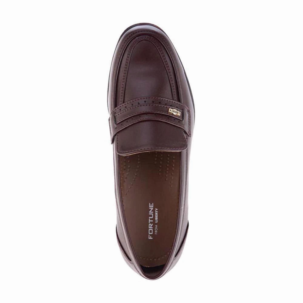 Fortune (Brown) Classic Loafer Shoes For Men ARMANI By Liberty Loafers Best