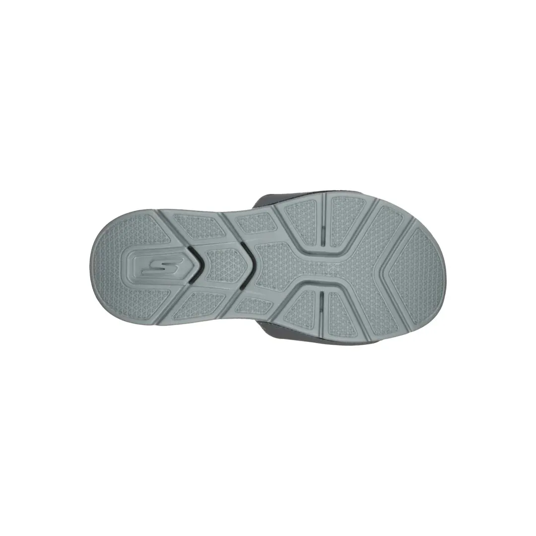 SKECHERS GO CONSISTENT SANDAL - 229033 - CHAR Thong Sandals With Heels