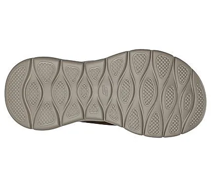 SKECHERS GO WALK FLEX SANDAL - VALLEJO - 229202 - CHOC Soda Sandals