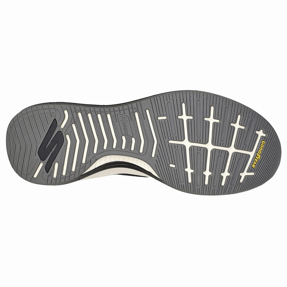 SKECHERS GO RUN PULSE - 220533 - BKW Good Running Shoes For Pavement