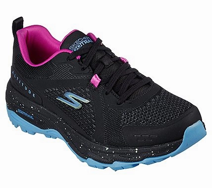 SKECHERS GO RUN TRAIL ALTITUDE - 128214 - BKPR Running Shoes At Discount Prices