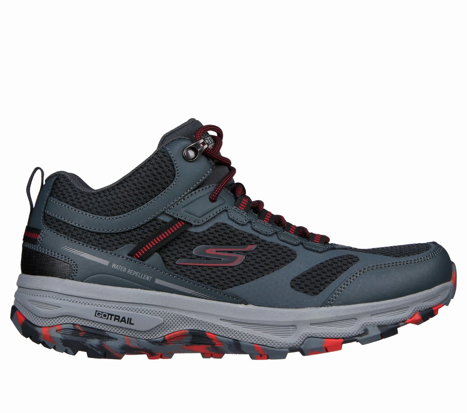 SKECHERS GO RUN TRAIL ALTITUDE - ANORAK - 220597 - CHAR Best Rated Cushioned Running Shoes