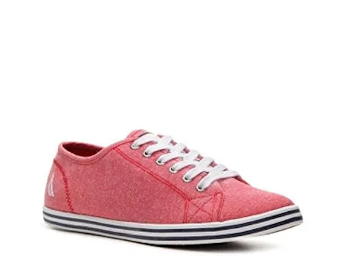 Sneakers On Nautica Womens Lanyard Sneaker, Red Chambrayshoes