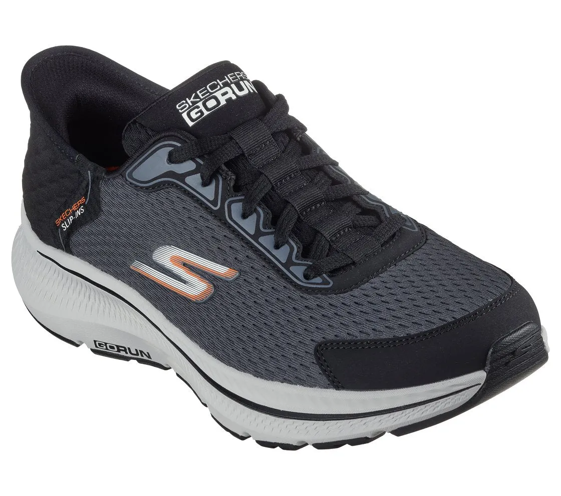 Running Shoes With Cushion SLIP-INS: GO RUN CONSISTENT - EMPOWERED - BLACK CHARCOAL