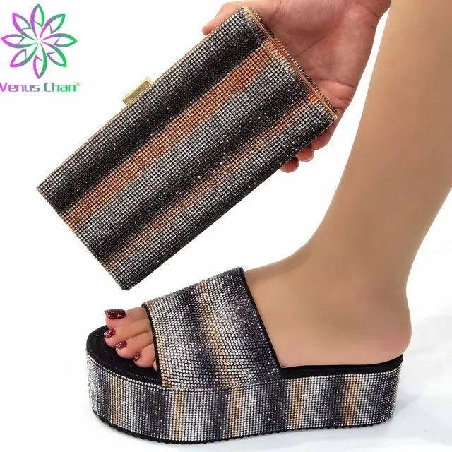 Party Shoes and Purse Set Warm House Slippers