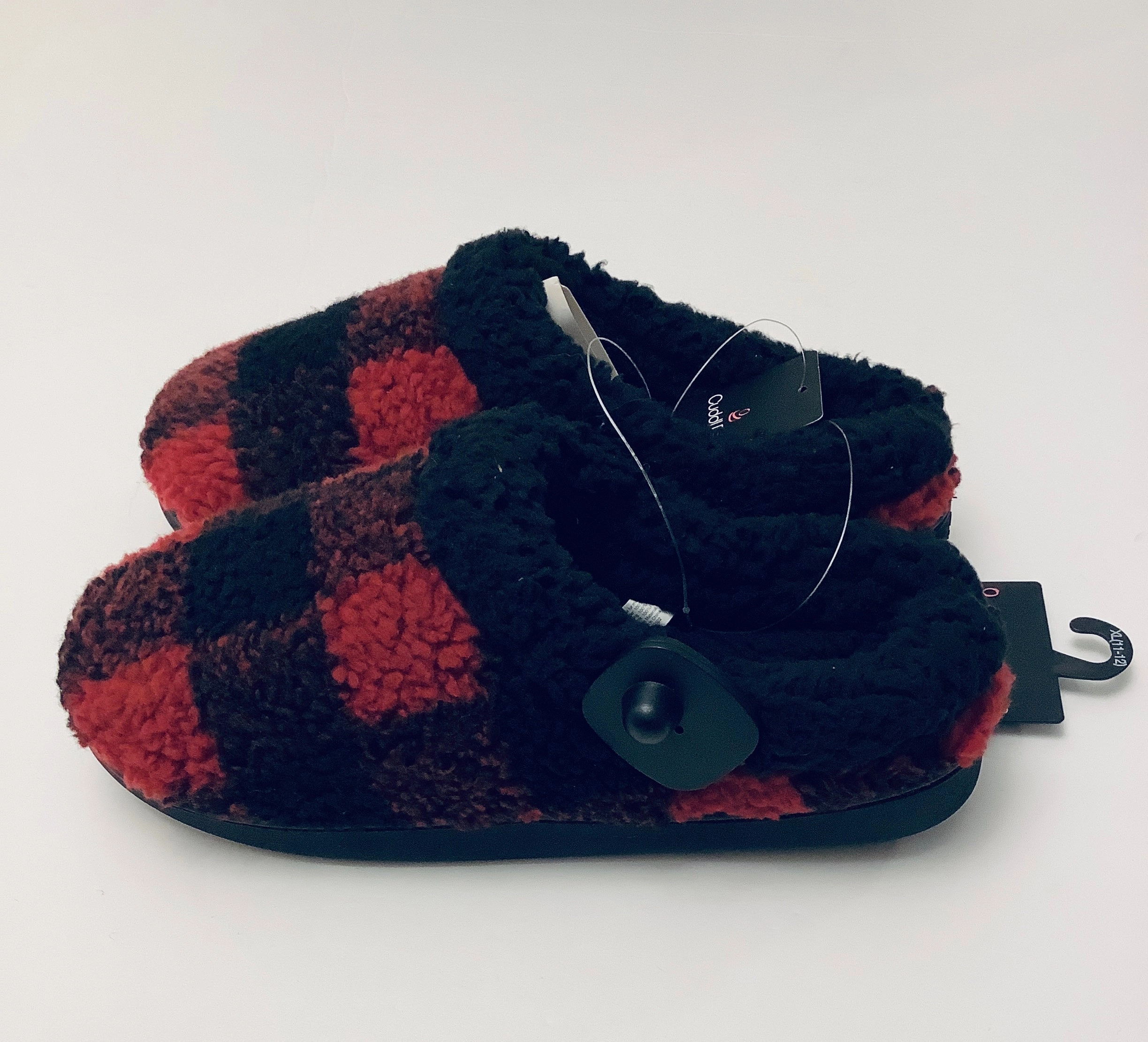 Slippers By Cuddl Duds In Red Customizable Slippers
