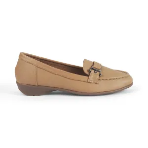 Loafers Vs Oxfords Tresmode Lasi Beige Women's Casual Loafers
