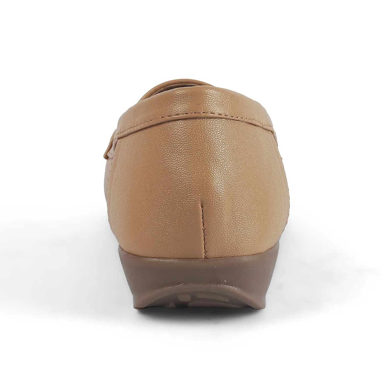 Tresmode Lasi Beige Women's Casual Loafers Chinos With Loafers