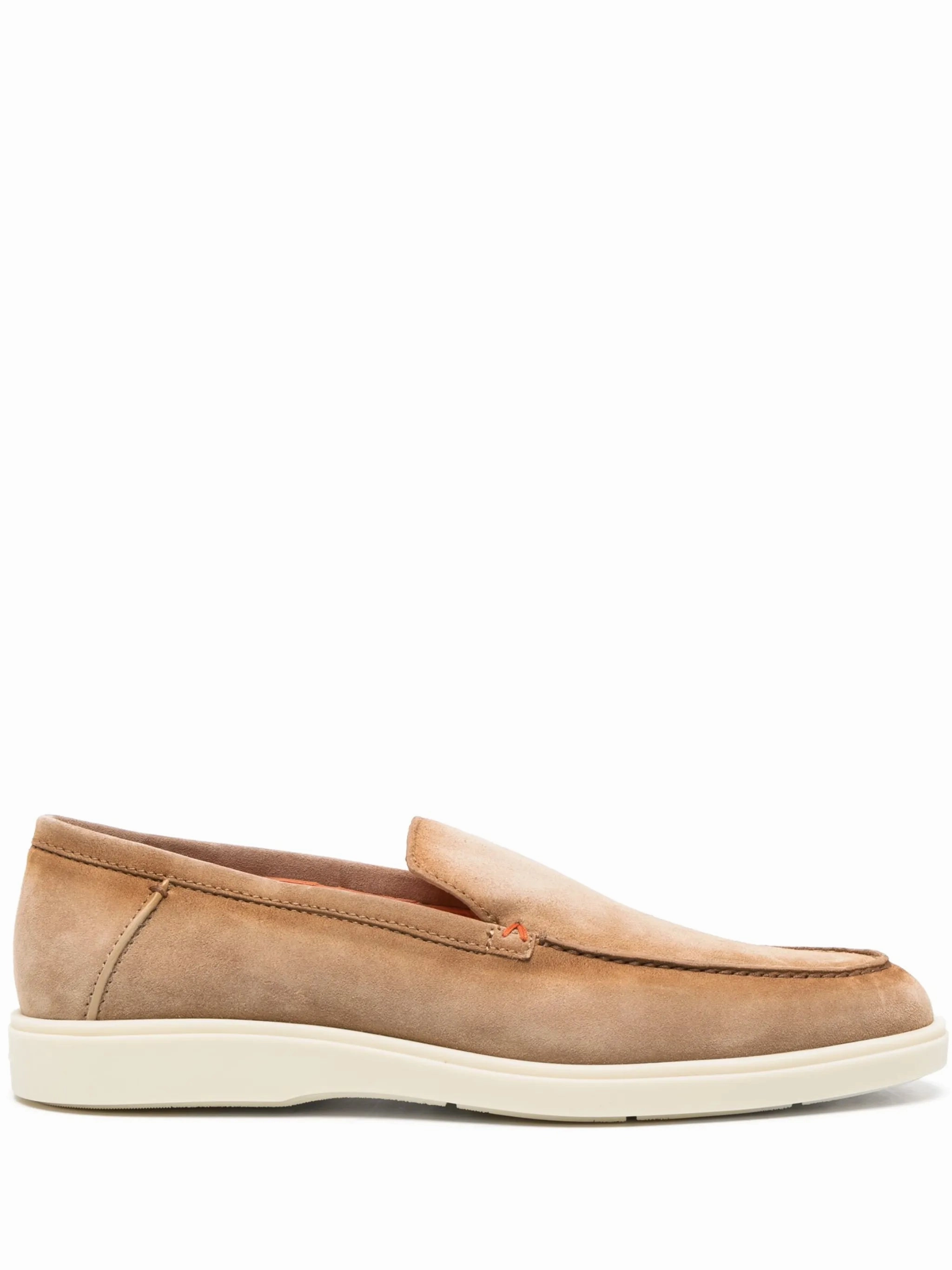 almond-toe suede loafers Loafers Fall