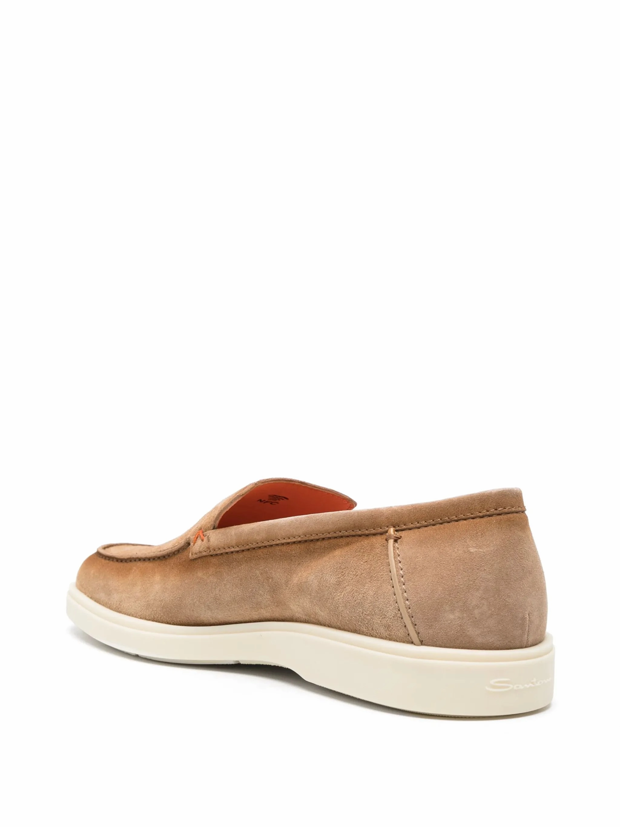 almond-toe suede loafers Fashionable Loafers