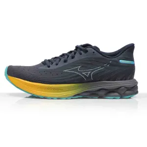 Fleet Feet On Running Shoes Mizuno Wave Skyrise 6 Men's Running Shoe - Odyssey Gray/Icelandic Blue/Citrus