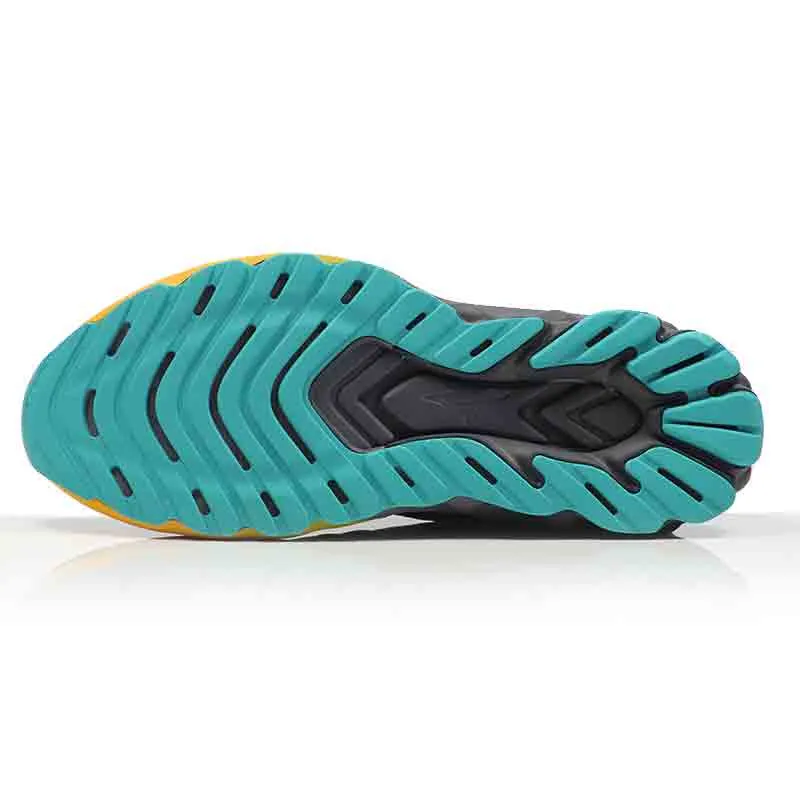 Mizuno Wave Skyrise 6 Men's Running Shoe - Odyssey Gray/Icelandic Blue/Citrus Al Running Shoes