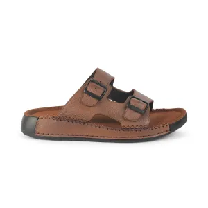 Tresmode Hagri Tan Men's Sandals Dressy Sandals