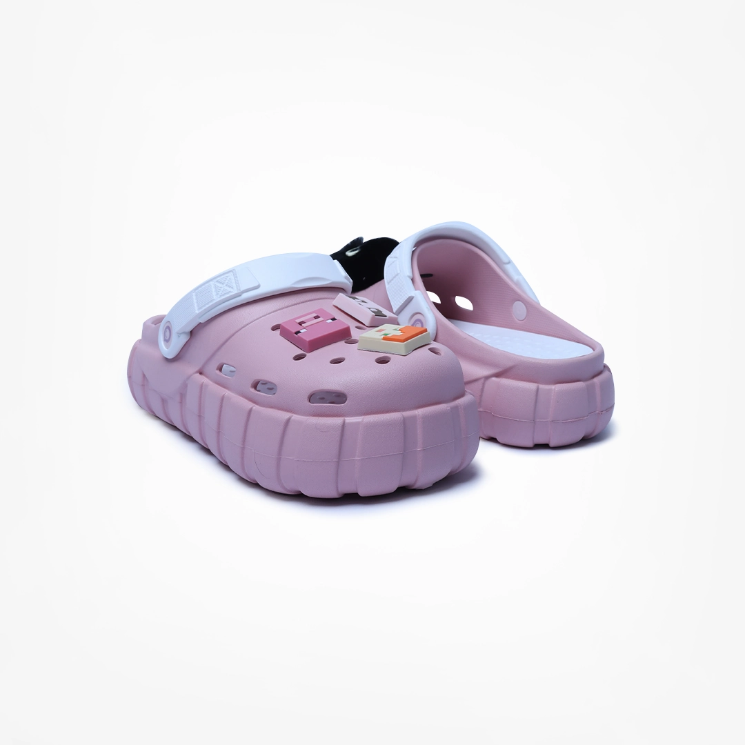 Fuzzy Sock Slippers Birdsoles - Swift Soars (Pink)