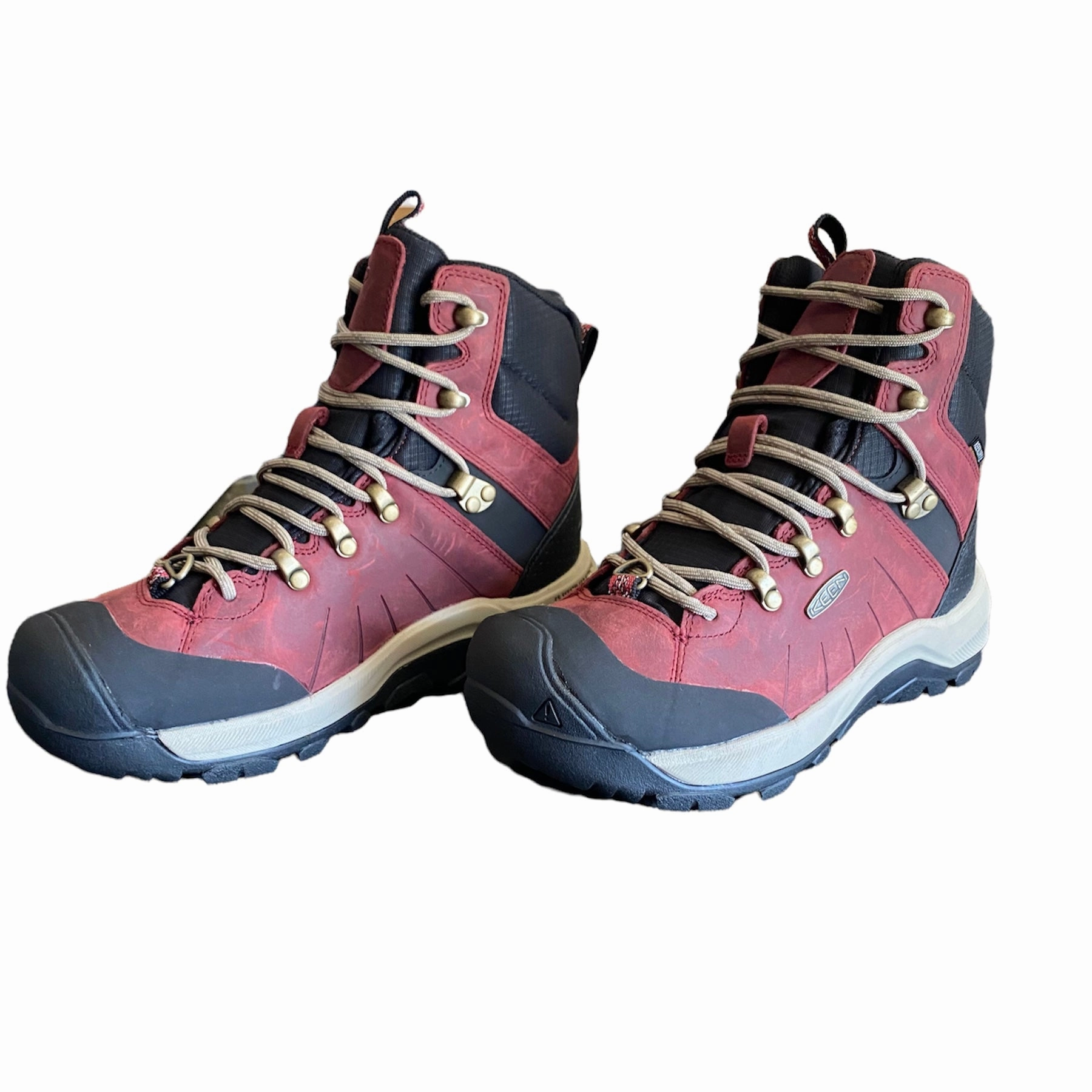 Trippen Boots Revel  IV Mid Polar Rhubarb/Plaza Taupe