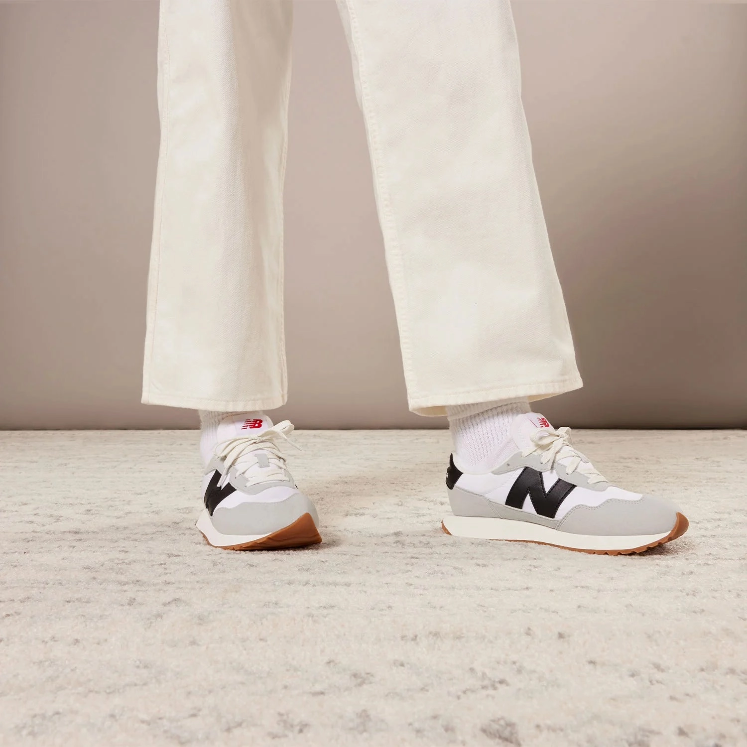 New Balance Women's 237 Sneaker - Sea Salt Coco Gauff Miu Miu New Balance