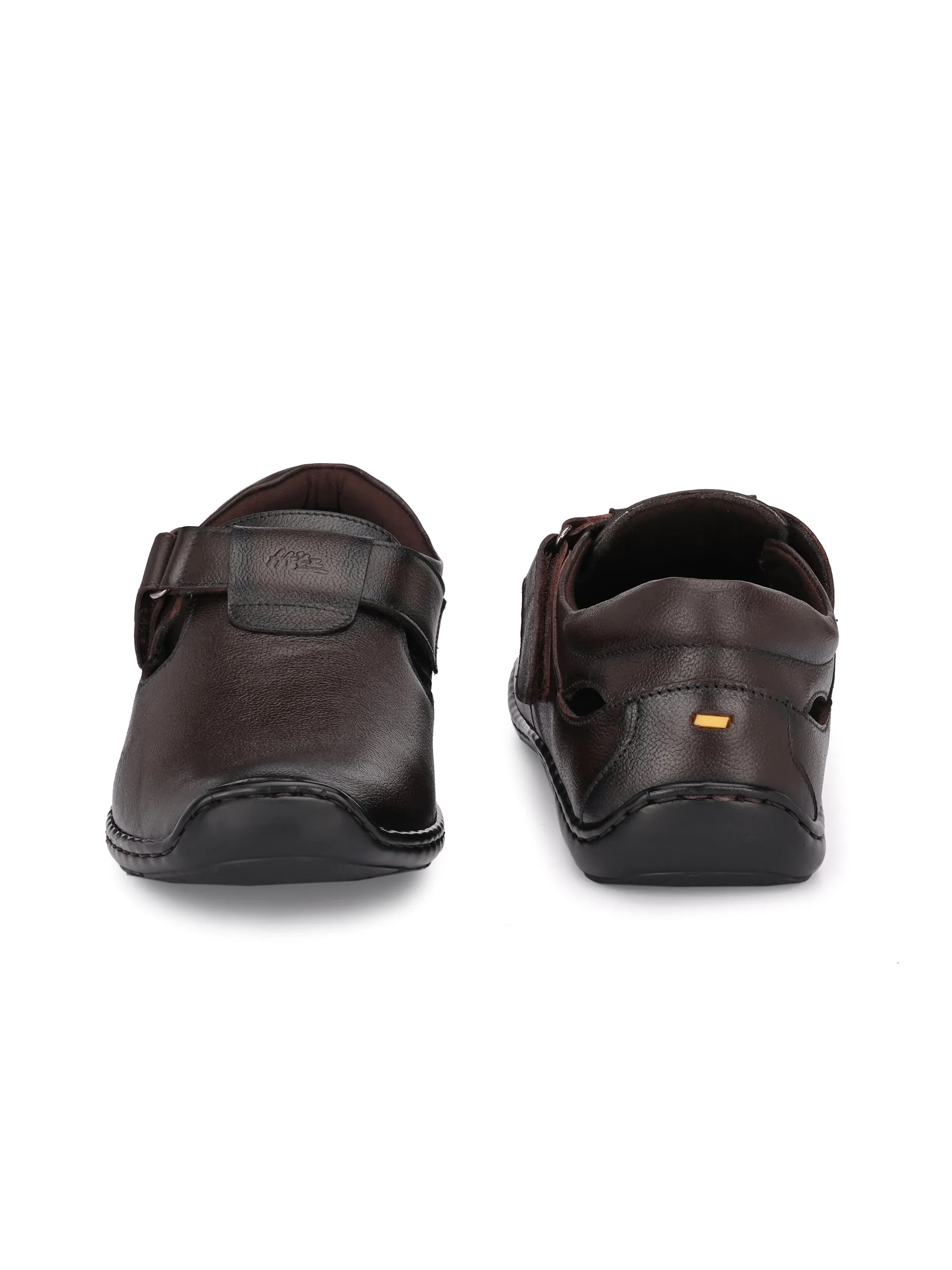 Sam Edleman Sandals Brunel Leather Velcro Roman Sandals