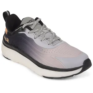 Running Shoes For Overweight Leap7x Black Sports Lacing Running Shoes For Men NITRUN-10 By Liberty