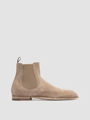SOLITUDE 004 - Beige Suede Chelsea Boots Best Backpacking Boots