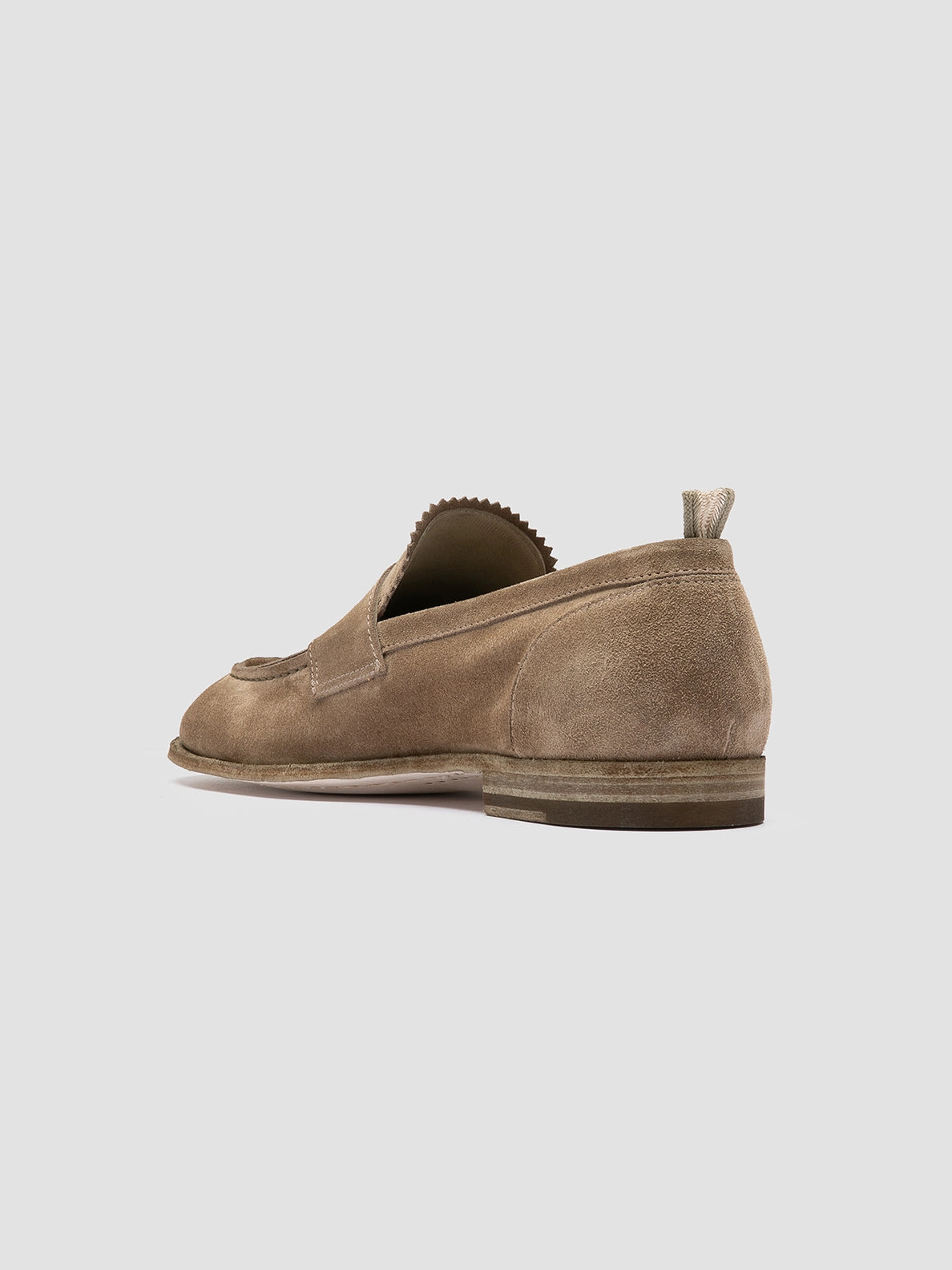 SOLITUDE 001 - Taupe Suede Penny Loafers Louis Loafers
