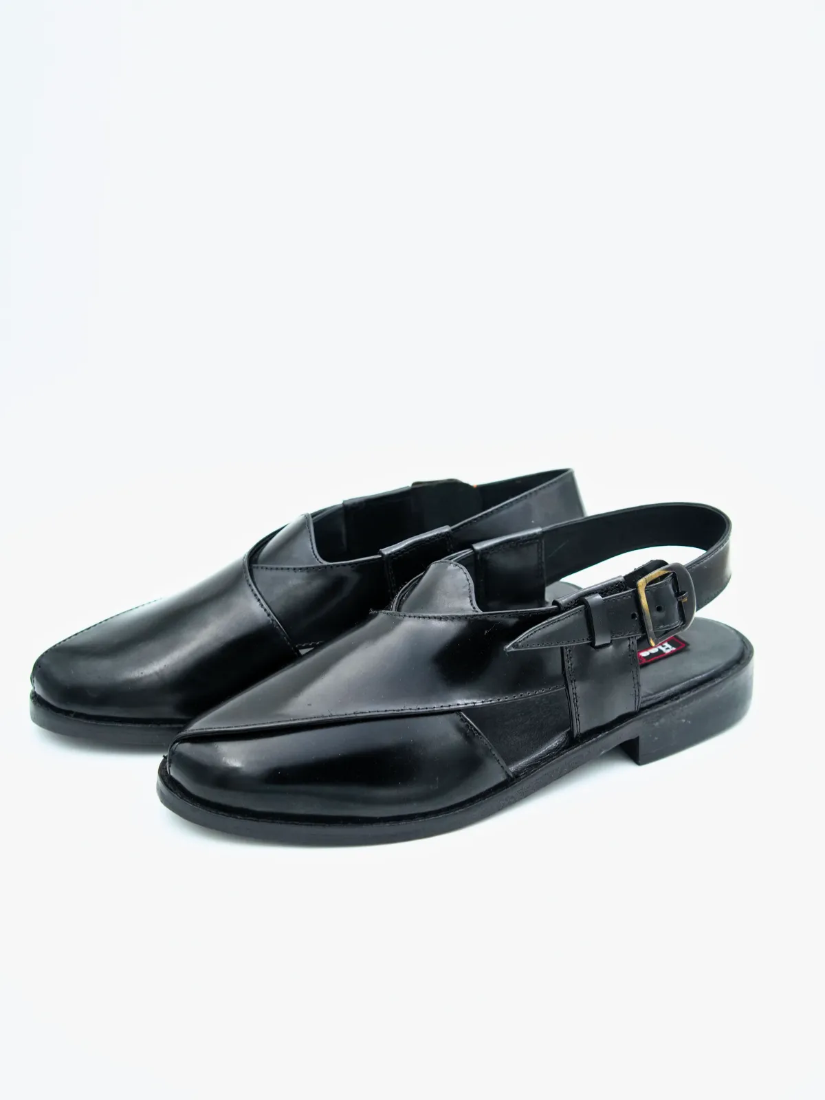 Rampa Leather Ethnic Peshawari Sandals Sandals Curacao Map