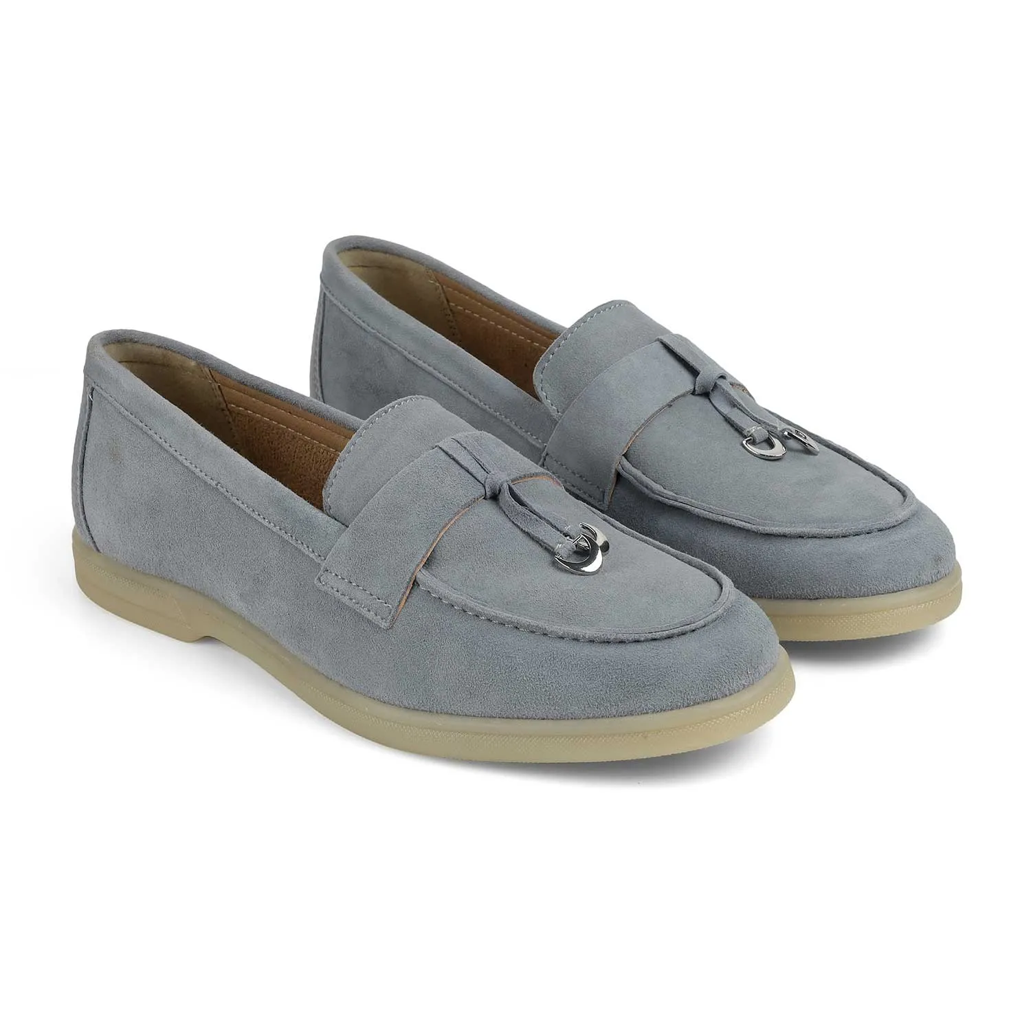 Bally Loafers Tresmode Angil Platinum Women's Casual Loafers