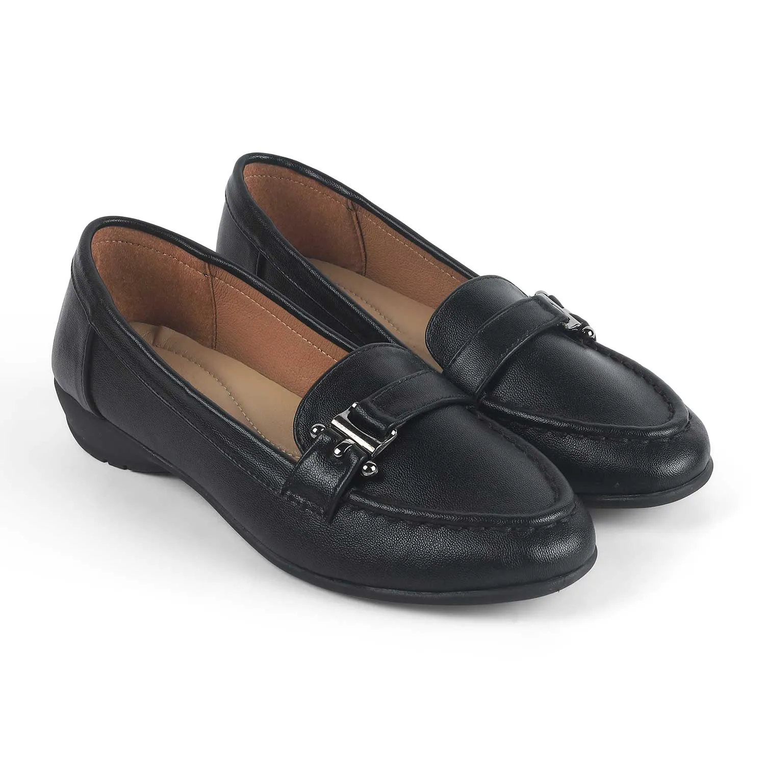 Loafers Burgundy Tresmode Lasi Black Women's Casual Loafers