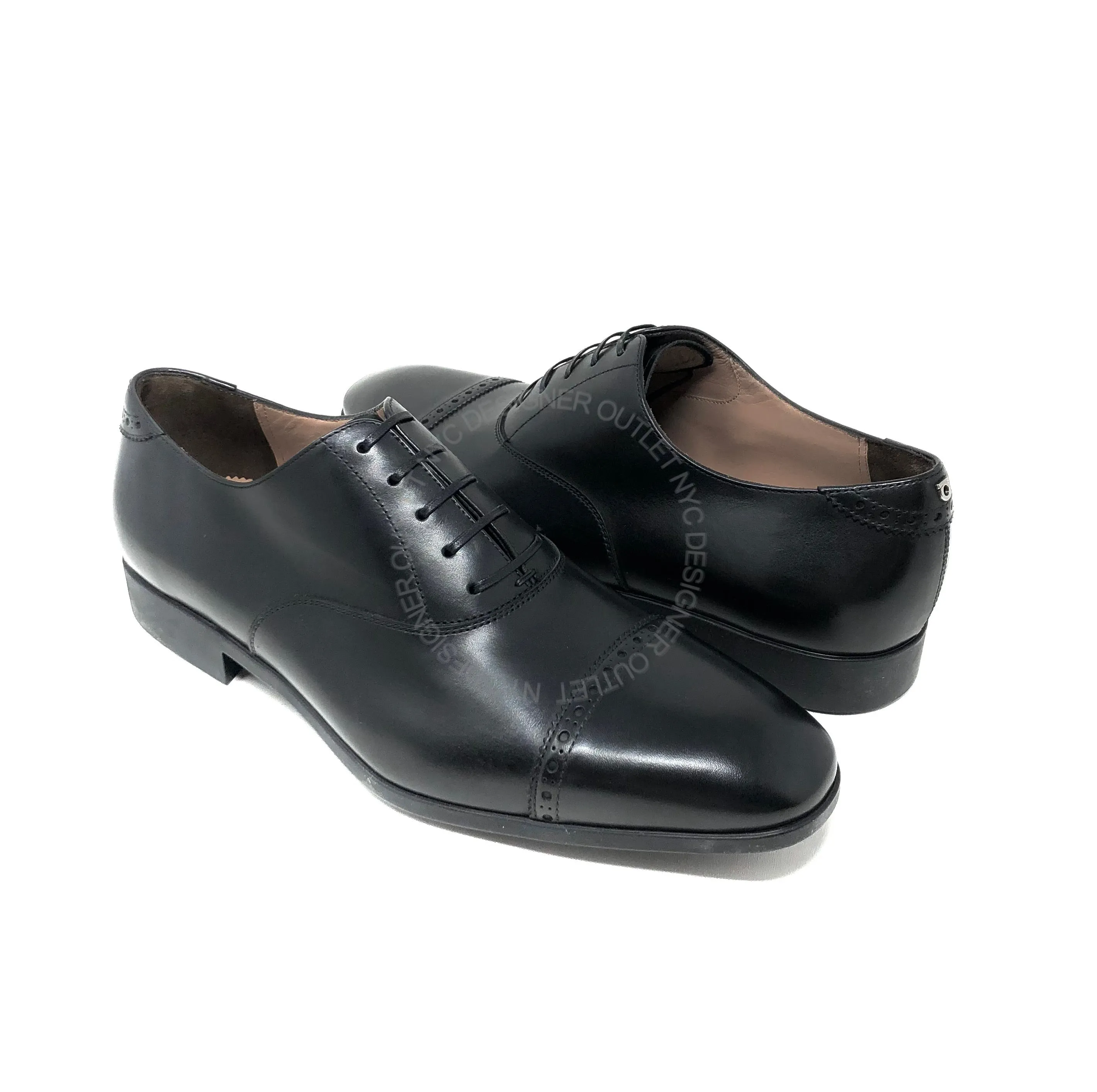 Oxford With Heel Ferragamo Boston Oxfords