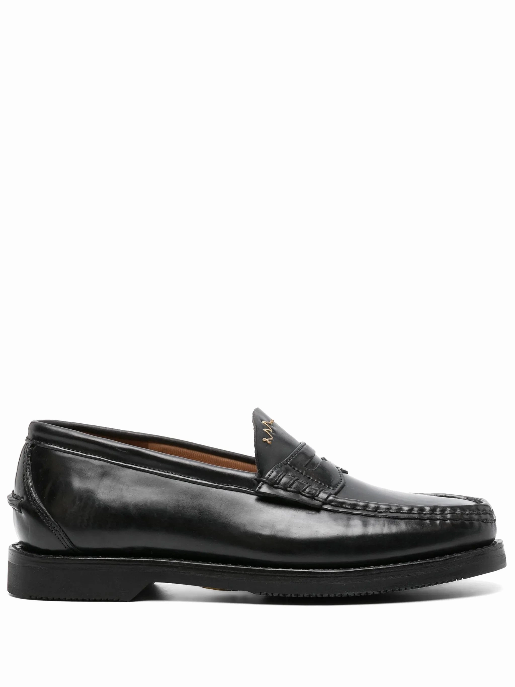 Leather Loafers Shoes Fabro-Folk leather loafers
